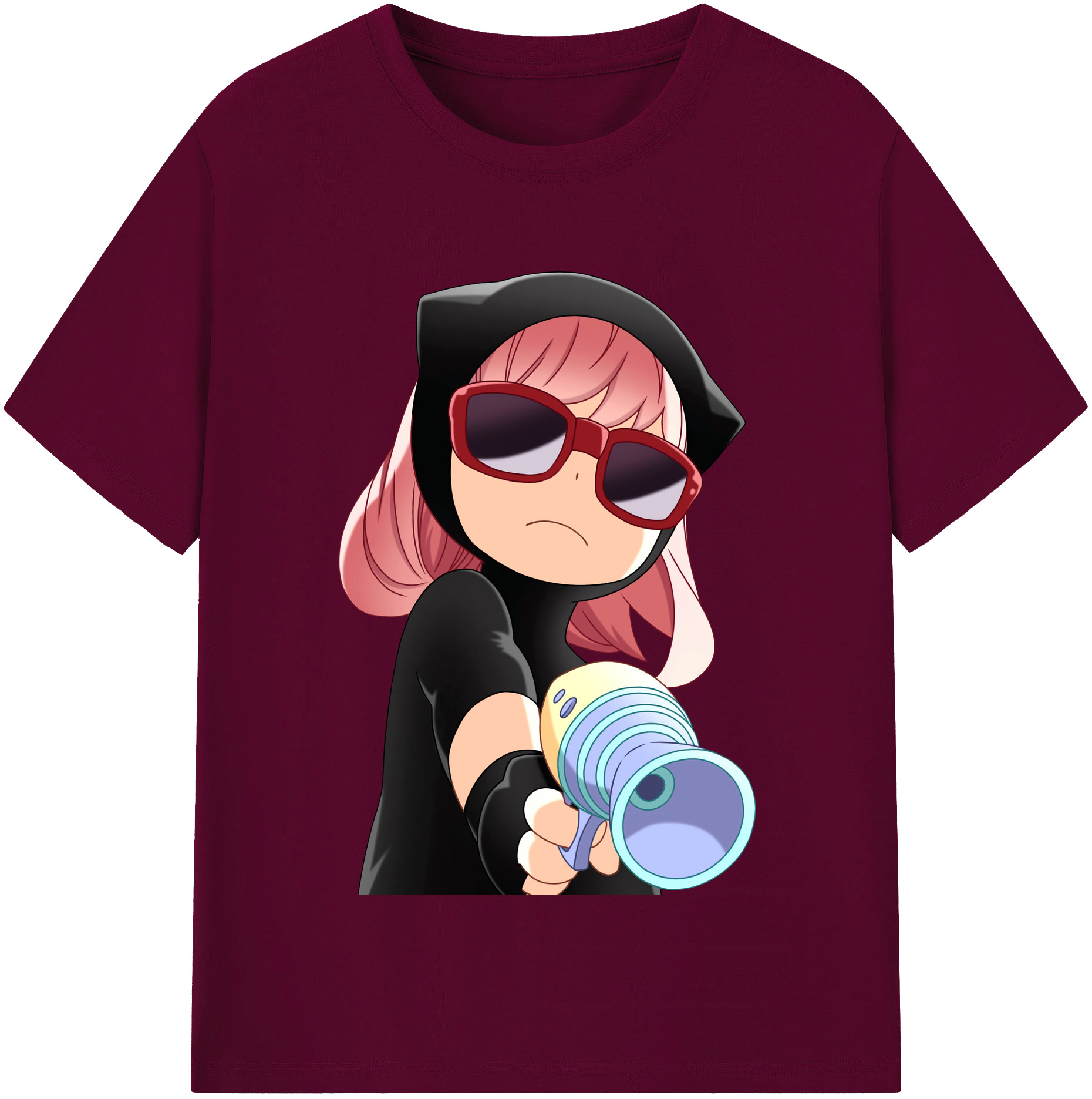 （画像用） SPY×FAMILY间谍家家酒 レディースカジュアルプリントTシャツ（綿100％）